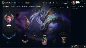 Conta de lol nivel 890 386 skins 3088 reais gastos