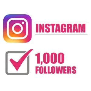 1000 seguidores instagram - 100% brasileiros - entrega flash