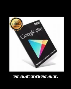 🎁 Google Play R$30 • Entrega Rápida de Card
