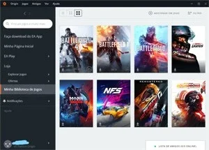 Conta com bf4, bf1,bf5, grid legends...