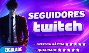 Seguidores para Twitch com Entrega Rápida e Perfis Reais