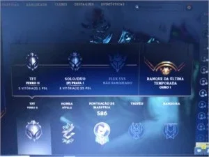 Conta league of legends barata pra sair rápido!!