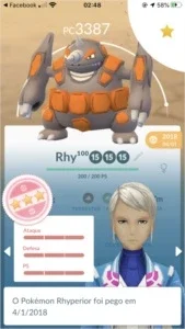Captura de Pokemon 100%IV