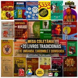 Mega Coletânia 20 Livros Umbanda, Candomblé E Quimbanda