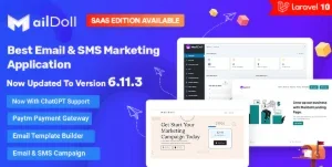Maildoll v6.11.3 Email Marketing Saas Php Bot Site Premium