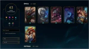 conta league of legends (LOL)
