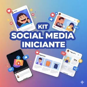 Kit Assets Social Media Iniciante