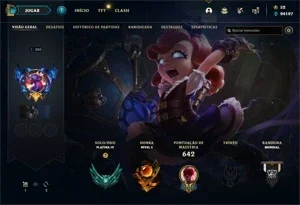 CONTA PLATINA 4 - VÁRIAS SKINS
