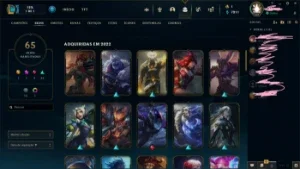 Conta League Of Legends E Valorant Com Mais De 50 Skins