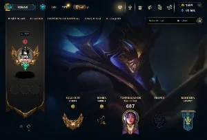 Conta Lol - Todos Os Campeões + 173 Skins - Full Acesso