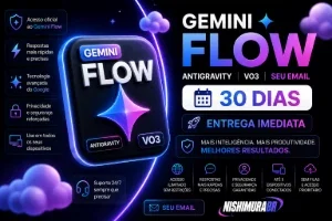 ☯️ Gemini Flow Antigravity Vo3 SEU EMAIL (30 DIAS)
