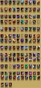 Conta no LOL 128 Champs 246 Skins