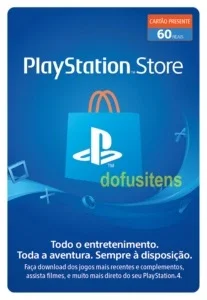 GIFT CARD PLAYSTATION - R$60,00