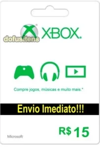 MICROSOFT GIFT CARD XBOX R$15 REAIS [ENVIO IMEDIATO]