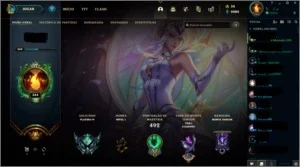 Conta lol platina