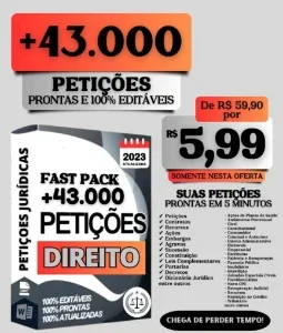 Petições Jurídicas + de 43.000 Modelos editáveis