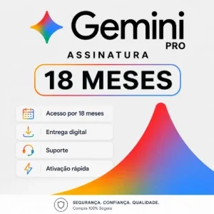 Google Gemini Ai Pro 18 Meses - Privado Garantia 30 dias