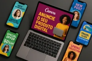 Canva - Pack Completo Com Mais De 5 Mil Arquivos