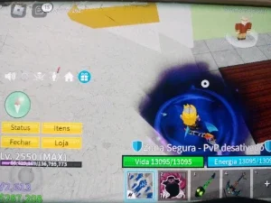 Conta de blox fruit level Max Soul guitar etc..