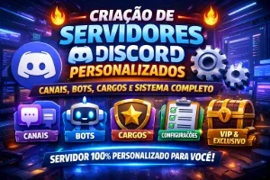 Faço Seu Servidor Discord do Zero
