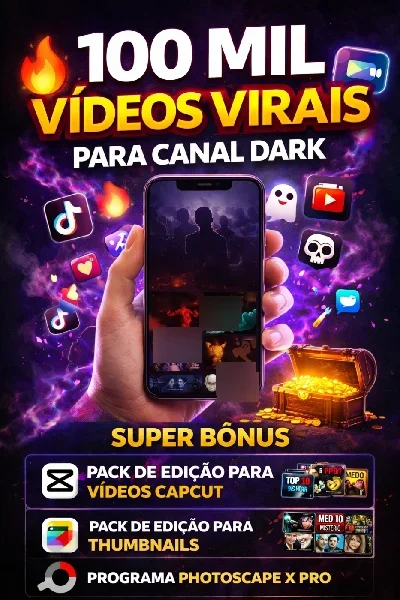 100 Mil Vídeos Virais Canal Dark