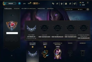 Prata 4 com 95 Champs e 36 Skins