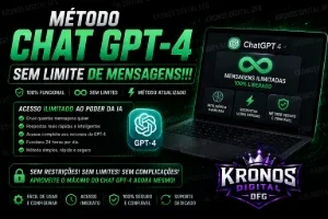 Método Chat Gpt-4 Sem Limite De Mensagens!!!