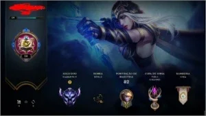 Conta Smurf S9 Diamante ADC