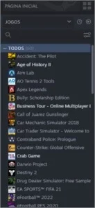 Conta Steam