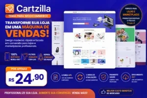 TEMA CARTZILLA: O Motor Definitivo para Lojas e Marketplaces
