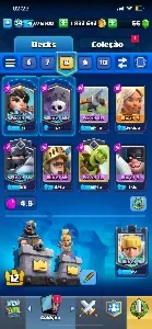 Conta Brawl Stars + Clash Royale