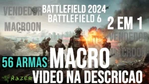 Macro - Battlefield 6 + Battlefield 2042 - Mouses Razer