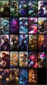 Conta D5-Todos Champs/9 P.R./Diamante S6,S5 e S4/26 Skins
