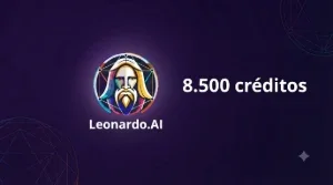 Contas Leonardo.ai 8.500 créditos