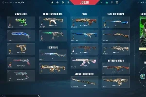 Conta valorant/lol muitas skins
