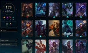 Conta Lol Platina 4 duo/flex Main ADC
