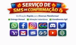 Serviço De Sms Virtual De Confirmação