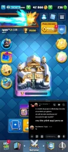 Conta Clash Royale 10K De Troféu