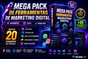 🚀 Mega Pack de Ferramentas de Marketing Digital | Leads