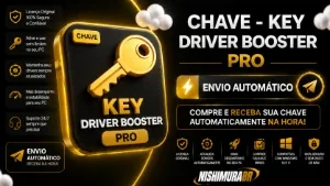 🚀 Driver Booster Pro - Chave / Key Ativação Original ⚡