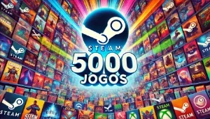 🎮 Conta Steam com 5 MIL JOGOS! 🌟