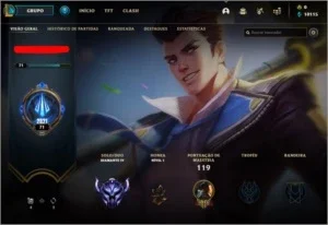 Conta Diamante 4, 50 champs, 10k essências azuis