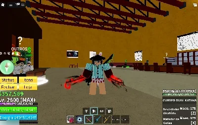 "Blox Fruits Conta Level MAX"