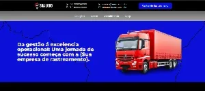Landing Page para empresa de rastreamento veícular