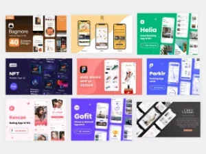 Pack 100 Templates Edição Figma