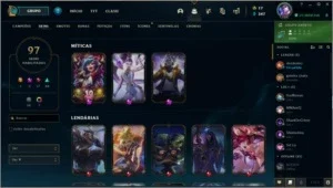 Conta no League Of Legends
