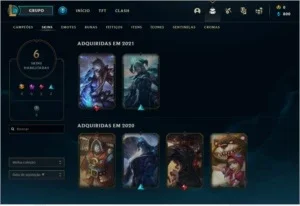 conta d1 lol