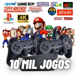 Retrô Games com 10Mil jogos para Tv Box