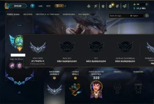 Prata 2 com TODOS os Champs e 96 Skins ( TOP / JG )
