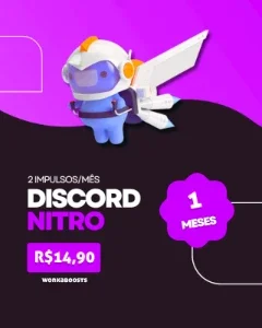 Nitro Gaming Para Conta Discord Virgem